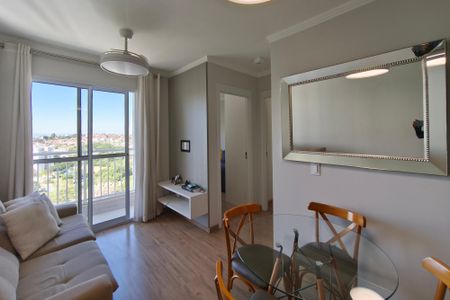 Sala de apartamento à venda com 2 quartos, 43m² em Jardim Ipaussurama, Campinas