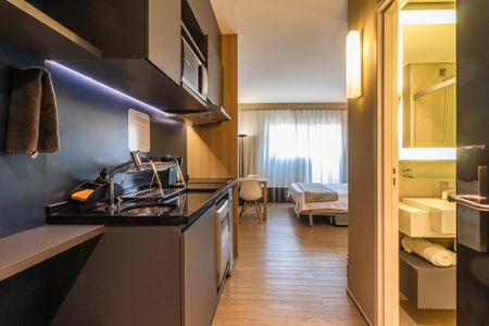 Apartamento à venda com 29m², 1 quarto e 1 vaga Apartamento à venda com 29m², 1 quarto e 1 vagaCozinha