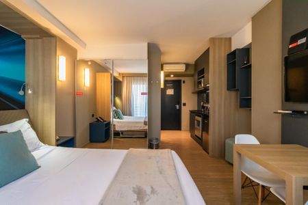 Apartamento à venda com 29m², 1 quarto e 1 vaga Apartamento à venda com 29m², 1 quarto e 1 vagaSala/Quarto