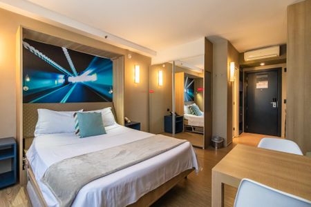 Apartamento à venda com 29m², 1 quarto e 1 vaga Apartamento à venda com 29m², 1 quarto e 1 vagaSala/Quarto