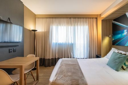 Apartamento à venda com 29m², 1 quarto e 1 vaga Apartamento à venda com 29m², 1 quarto e 1 vagaSala/Quarto