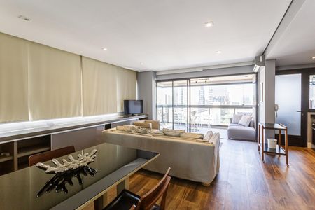 Apartamento para alugar com 86m², 1 quarto e 1 vagaSala