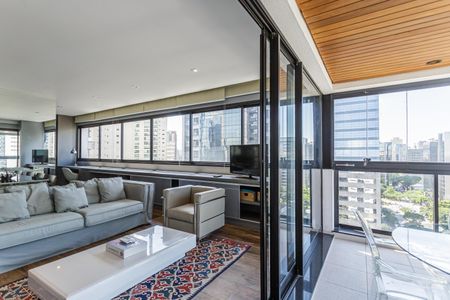 Apartamento para alugar com 86m², 1 quarto e 1 vagaSala