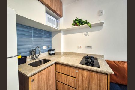 Studio para alugar com 30m², 1 quarto e sem vaga Studio para alugar com 30m², 1 quarto e sem vagaCozinha