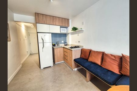 Studio para alugar com 30m², 1 quarto e sem vaga Studio para alugar com 30m², 1 quarto e sem vagaCozinha