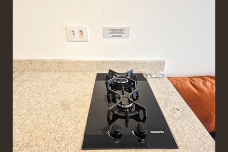 Studio para alugar com 30m², 1 quarto e sem vaga Studio para alugar com 30m², 1 quarto e sem vagaCozinha - Cooktop