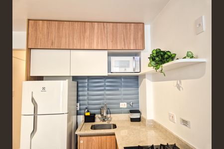 Studio para alugar com 30m², 1 quarto e sem vaga Studio para alugar com 30m², 1 quarto e sem vagaCozinha