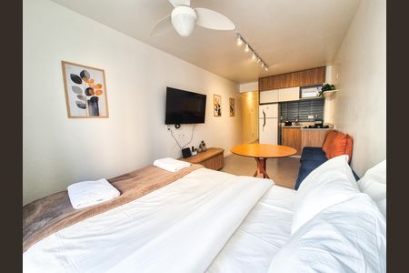 Sala/Quarto de kitnet/studio para alugar com 1 quarto, 30m² em Vila Buarque, São Paulo