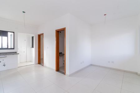Sala/Cozinha de apartamento à venda com 1 quarto, 36m² em Vila Nhocuné, São Paulo