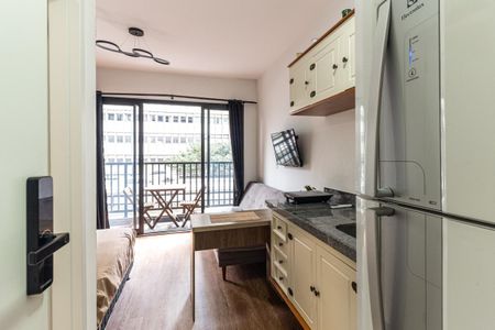 Studio à venda com 23m², 1 quarto e sem vagaStudio