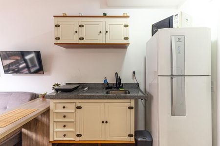 Studio à venda com 23m², 1 quarto e sem vagaCozinha