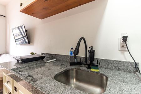 Studio à venda com 23m², 1 quarto e sem vagaCozinha