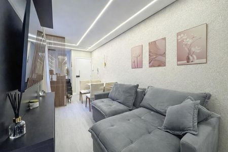 Sala de apartamento para alugar com 2 quartos, 100m² em Campestre, Santo André