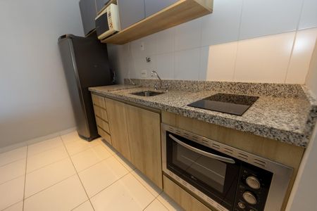 Studio para alugar com 34m², 1 quarto e sem vaga Studio para alugar com 34m², 1 quarto e sem vagaSala_Cozinha_Quarto