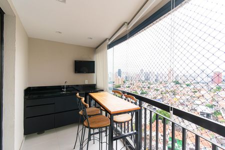 Varanda da Sala de apartamento à venda com 3 quartos, 88m² em Vila Bela, São Paulo