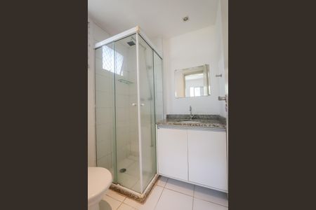 Banheiro da Suite de apartamento para alugar com 2 quartos, 65m² em Parque Reboucas, São Paulo