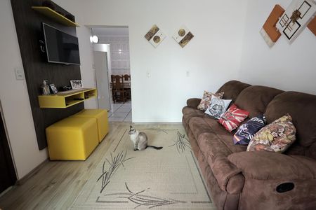 Sala de apartamento à venda com 3 quartos, 82m² em Jardim Las Vegas, Santo André