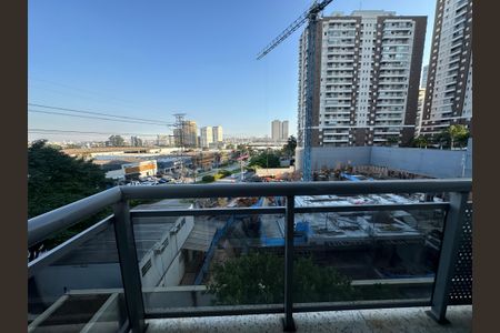 Varanda da Sala de apartamento para alugar com 1 quarto, 53m² em Alphaville Industrial, Barueri