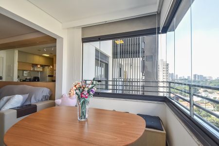 Apartamento para alugar com 37m², 1 quarto e 1 vagaVaranda