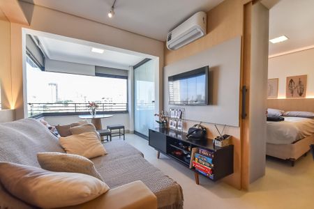 Sala de apartamento à venda com 1 quarto, 37m² em Vila Mariana, São Paulo