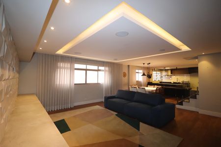 Sala de apartamento à venda com 4 quartos, 241m² em Jardim Bela Vista, Santo André