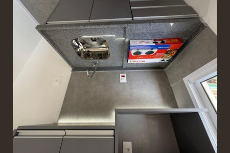Studio à venda com 25m², 1 quarto e sem vagaCozinha