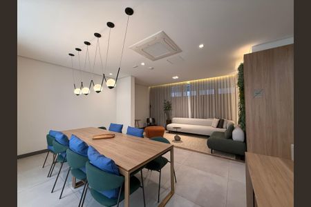 Studio à venda com 25m², 1 quarto e sem vagaÁrea comum - Salão de festas