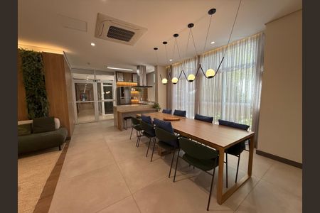 Studio à venda com 25m², 1 quarto e sem vagaÁrea comum - Salão de festas