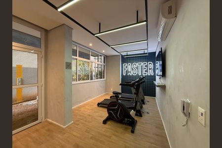 Studio à venda com 25m², 1 quarto e sem vagaAcademia