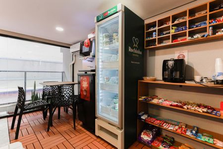 Apartamento à venda com 33m², 1 quarto e 1 vaga Apartamento à venda com 33m², 1 quarto e 1 vagaÁrea comum - Mini-mercado