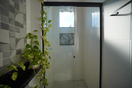 Banheiro de apartamento para alugar com 1 quarto, 55m² em Ingleses do Rio Vermelho, Florianópolis