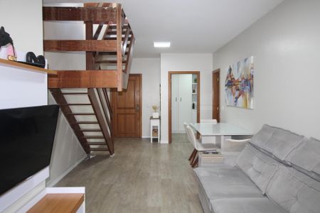 Sala de apartamento à venda com 3 quartos, 183m² em Chácara das Pedras, Porto Alegre