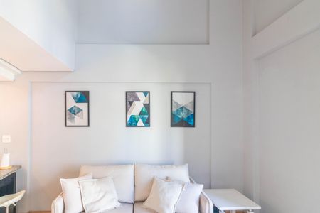 Sala de apartamento para alugar com 1 quarto, 54m² em Indianópolis, São Paulo