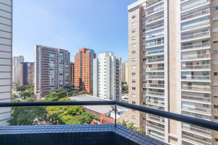 Varanda de apartamento para alugar com 1 quarto, 54m² em Indianópolis, São Paulo