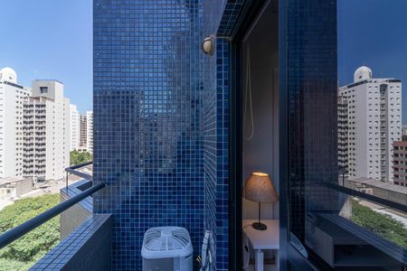 Varanda de apartamento para alugar com 1 quarto, 54m² em Indianópolis, São Paulo
