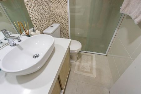 Apartamento à venda com 47m², 2 quartos e 1 vagaBanheiro 