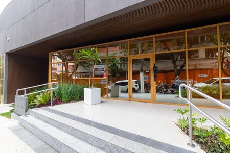 Apartamento para alugar com 39m², 2 quartos e sem vaga Apartamento para alugar com 39m², 2 quartos e sem vagaFachada e Portaria