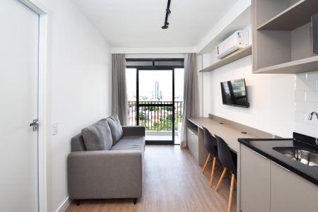 Studio para alugar com 28m², 1 quarto e sem vaga Studio para alugar com 28m², 1 quarto e sem vagaentrada