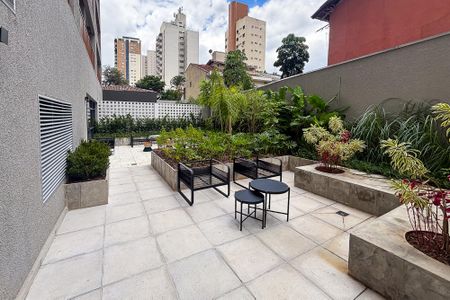 Studio para alugar com 28m², 1 quarto e sem vaga Studio para alugar com 28m², 1 quarto e sem vagaarea comum verde