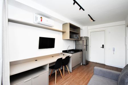 Studio para alugar com 28m², 1 quarto e sem vaga Studio para alugar com 28m², 1 quarto e sem vagasala