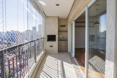 Varanda da Sala de apartamento à venda com 3 quartos, 106m² em Santo Amaro, São Paulo