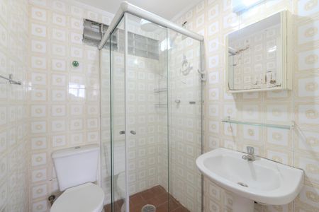 Banheiro de kitnet/studio à venda com 1 quarto, 28m² em Bela Vista, São Paulo