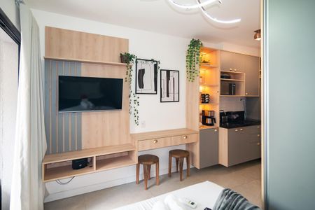 Studio à venda com 28m², 0 quarto e sem vaga