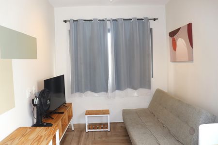 Sala de apartamento para alugar com 1 quarto, 27m² em Bela Vista, São Paulo