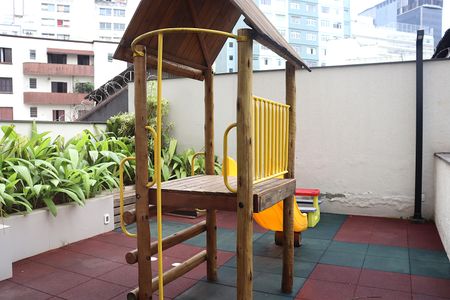 Apartamento para alugar com 27m², 1 quarto e 1 vagaPlayground