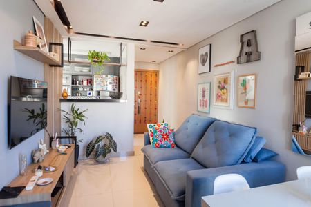 sala de apartamento à venda com 2 quartos, 50m² em Castelo, Belo Horizonte