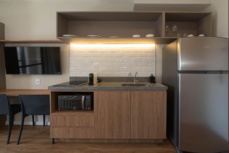 Studio à venda com 24m², 1 quarto e sem vagaCozinha