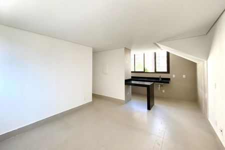 Sala de apartamento à venda com 2 quartos, 60m² em Lourdes, Belo Horizonte