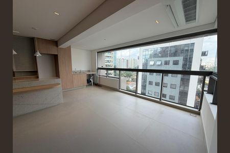 Sala de apartamento para alugar com 2 quartos, 81m² em Brooklin, São Paulo