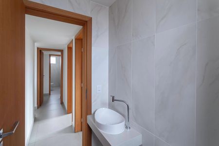 Apartamento à venda com 85m², 3 quartos e 2 vagas Apartamento à venda com 85m², 3 quartos e 2 vagasBanheiro social